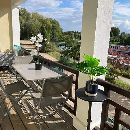 T3-balcon Plein Sud-acces Direct Au Bord Du Loing モレ・シュル・ロワン