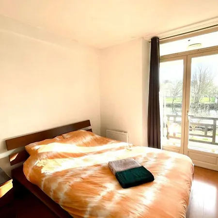 Appartement La Halte- Vue Riviere- Elegant T3- Parking- Rdc *