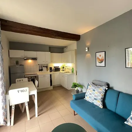 La Halte- Vue Riviere- Elegant T3- Parking- Rdc Appartement *